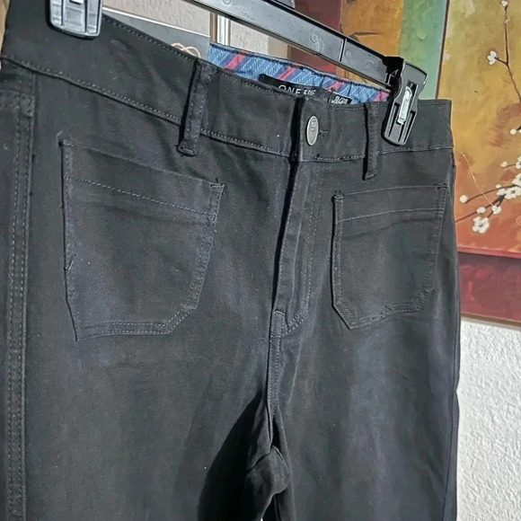 One 5 one black wide leg pants size 6/28 - Picture 3 of 7